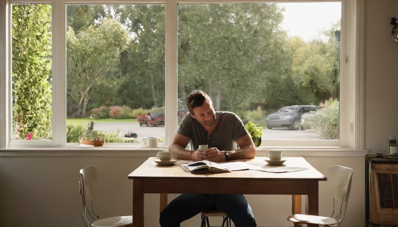 Homeowner comparing garage door estimates at the kitchen table in the Bremerton area